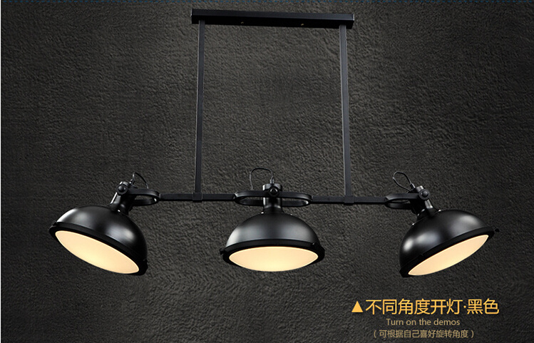 Hot sale Vintage Countryside Chandeliers Pendant Lights Industry Retro Simple Suspended Hanging Lamps Fixtures