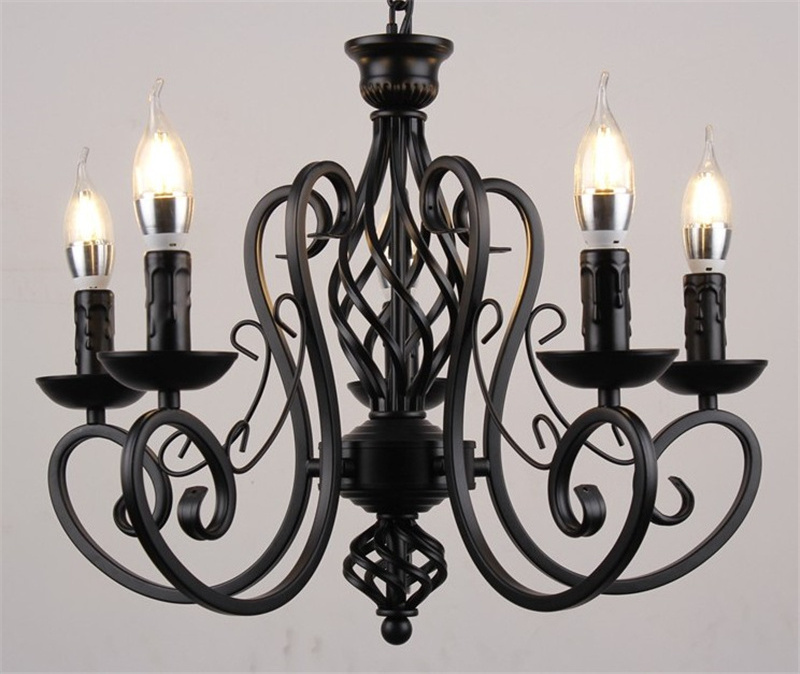 Hot sale high quality modern black chandelier modern kitchen chandelier