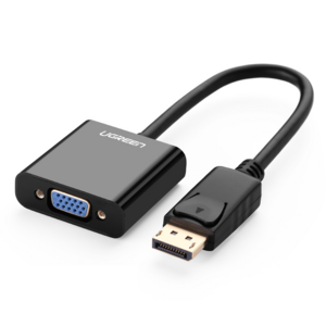 Ugreen DISplayPort to VGA Adapter 4K 60Hz Male to Female DP to VGA Converter Video Display Cable