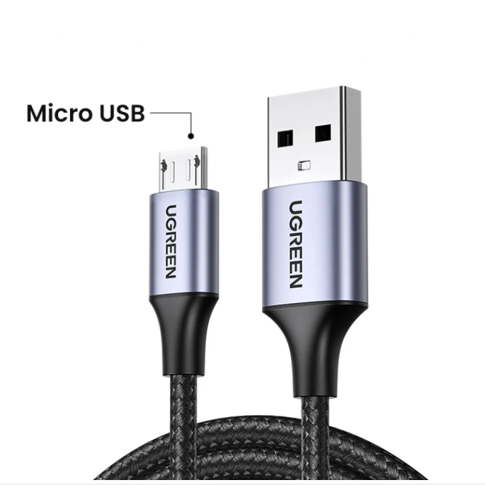 Ugreen Micro USB Cable Charger for Samsung Galaxy S7 S6 Fast Charging Mobile Phone Charger Cord for Xiaomi Tablet USB Cable Wire