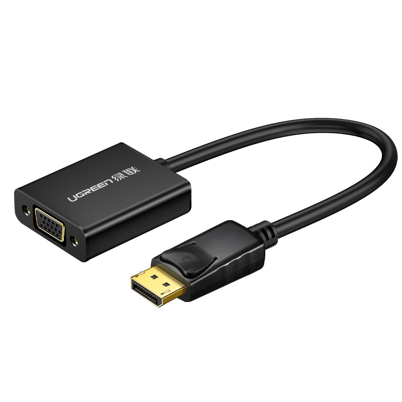 Ugreen DISplayPort to VGA Adapter 4K 60Hz Male to Female DP to VGA Converter Video Display Cable