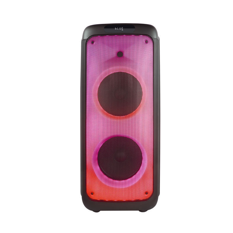 hot selling Dual 10 inch partybox 80 watts big bluetooth party speaker with mic