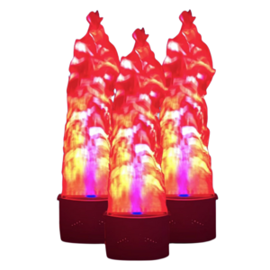 Pro night club decorations flame light fake fire/flame light led/flame effect light