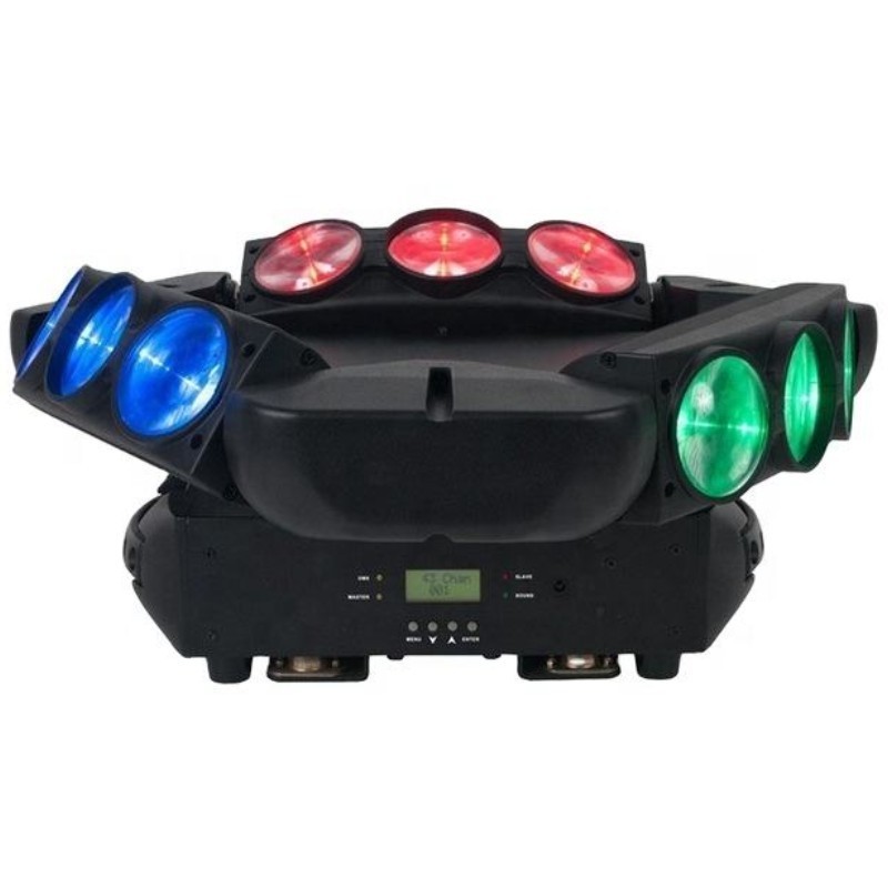 stage lights triangle 9 eyes spyder 9x12w led spider beam moving head Triangle Spider Light