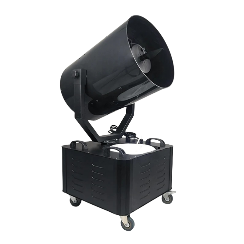 remote manual control 3000w moving head snow machine for wedding