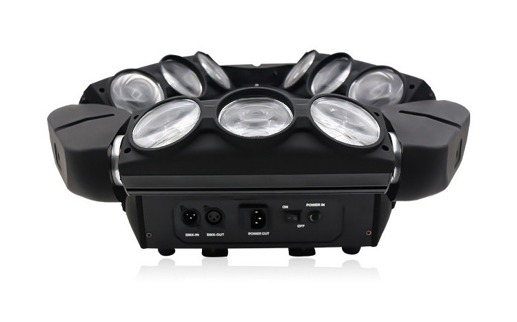 stage lights triangle 9 eyes spyder 9x12w led spider beam moving head Triangle Spider Light