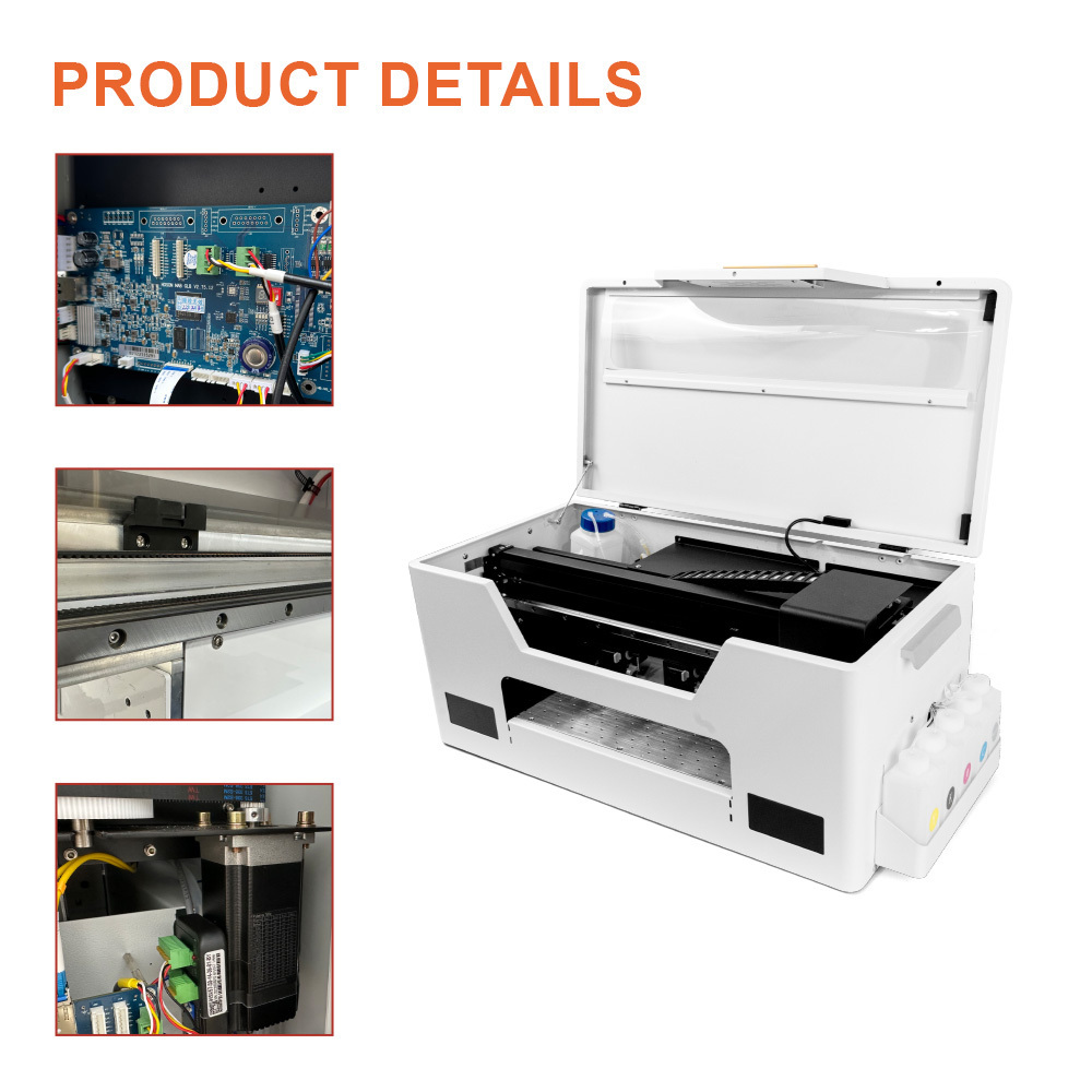 Original Small Portable Mini T-Shirt Dtf Uv Printer Printing Machine i3200 printhead dtf printer 33cm power jet uv dtf xp600