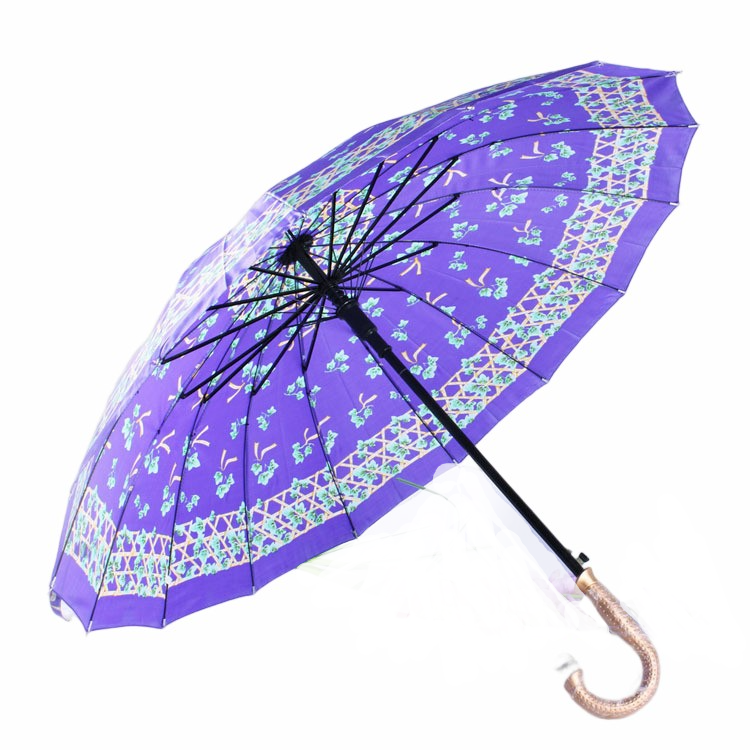 Indian Bangladeshi Umbrella 16k Satin Umbrella With Black Strong Umbrella Frame