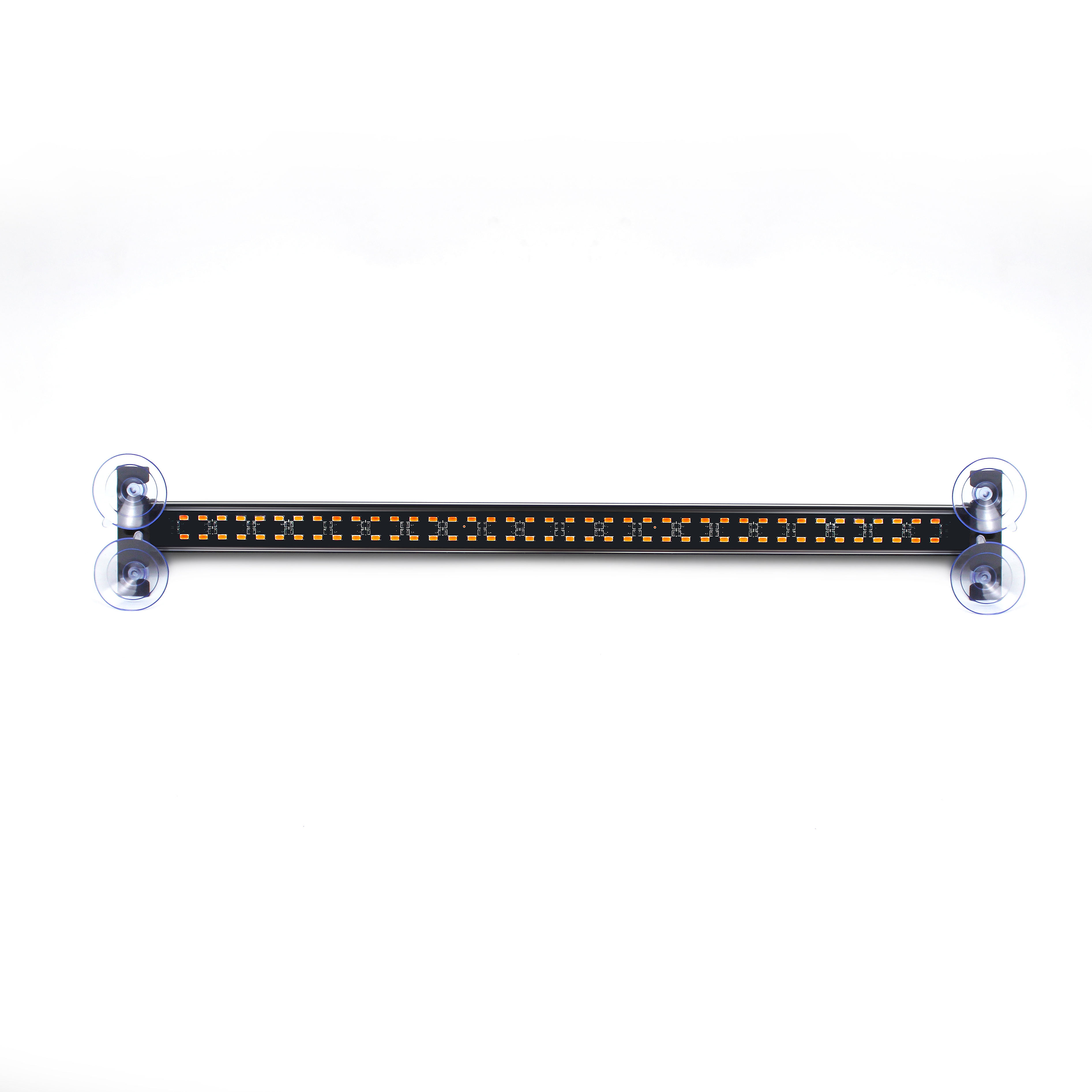 Multifunctional bar light LED single row medium mesh flashing light rear windshield warning roof bar light