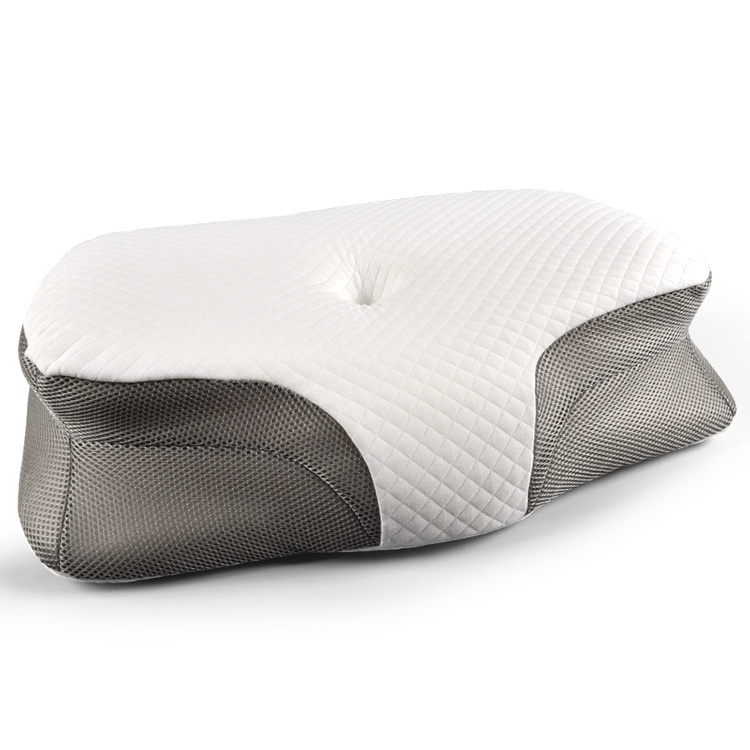 Memory Foam Pillow Ergonomic Orthopedic Contour Support Pillow for Side Sleepers, Back and Stomach Sleepers