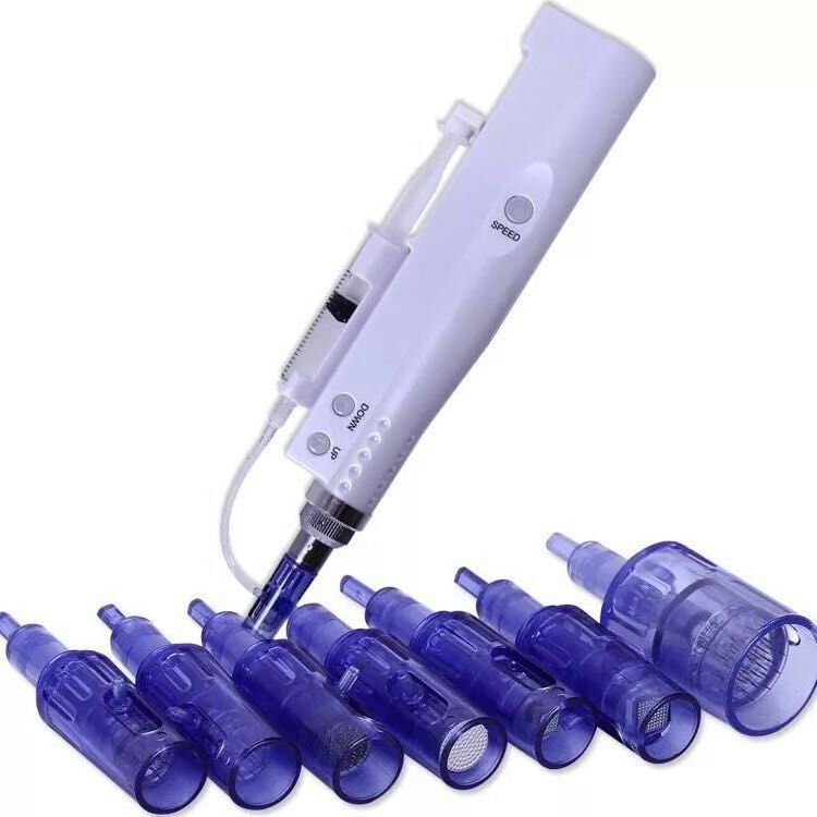 High Quality Derma pen Auto Electric Micro Needle WIRELESS mesotherapy pen with syringe for skin care