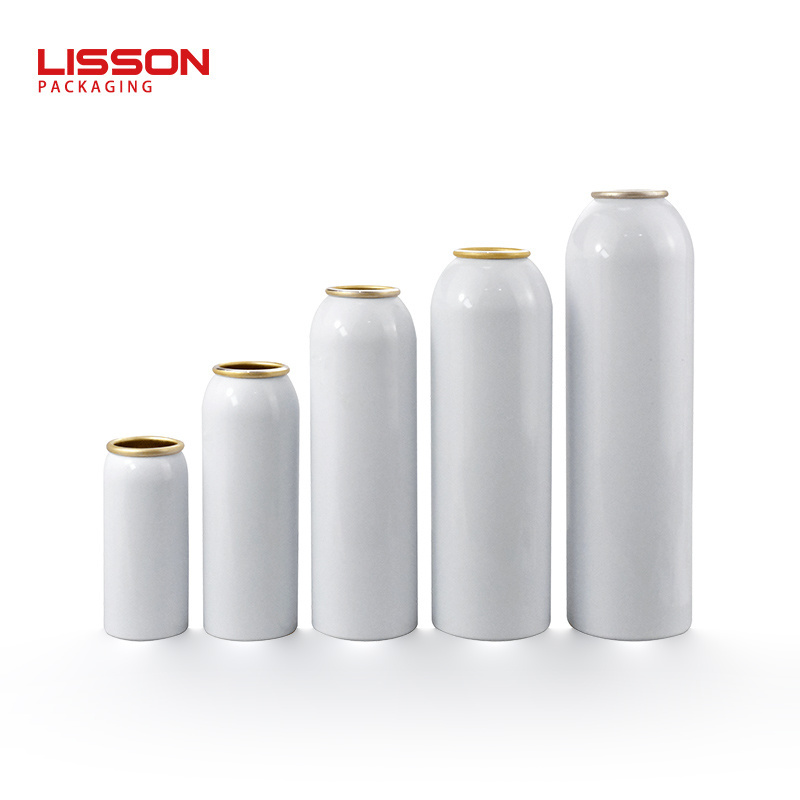 Buy Bulk Cosmetic Aluminum Cans Wholesale Custom High Quality Cosmetic Packaging Aluminum Refillable Aerosol Spray Can