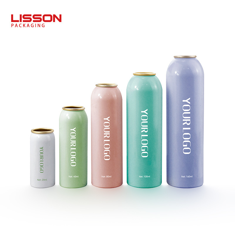 Buy Bulk Cosmetic Aluminum Cans Wholesale Custom High Quality Cosmetic Packaging Aluminum Refillable Aerosol Spray Can