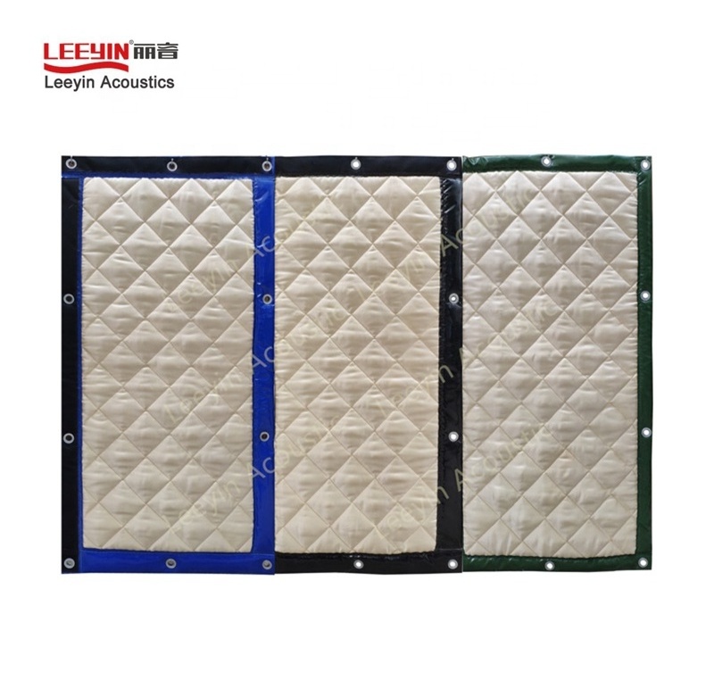 Noise Sound Insulation Blanket Construction Safety PVC Barriers Curtain Blocking Fence Barrier Sound Acoustic Barrier