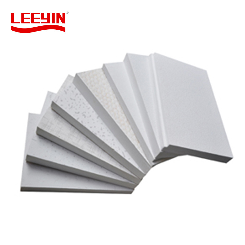 Factory Customized Fiberglass Acoustic Ceiling Tiles Sound Absorption Glass Wool Acoustic Panel