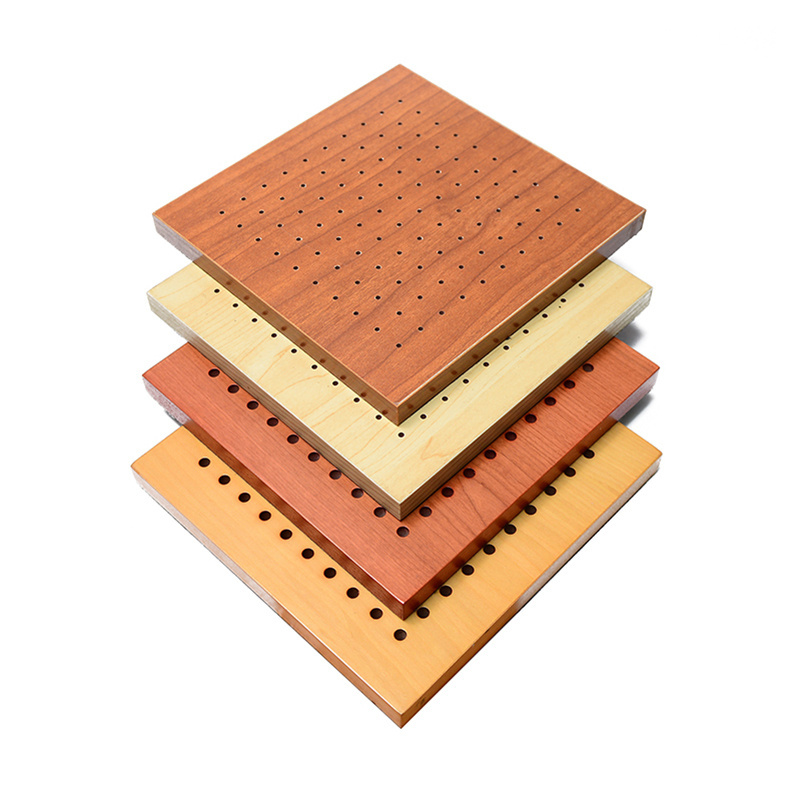 3D model design Sound Absorbing Panel Wooden Micro Perforated Wood Wall Acoustic Panel