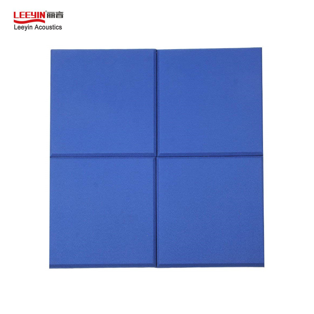 Sound Absorbing Panels Fabric Wrapped Fiberglass Acoustic Panel for Music Recording Studio