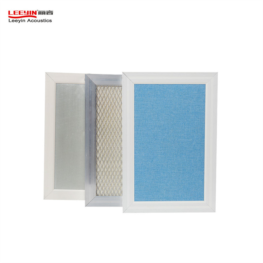 Leeyin Aluminum Acoustic Panel for Suspended Ceiling Sound System Sound Absorber