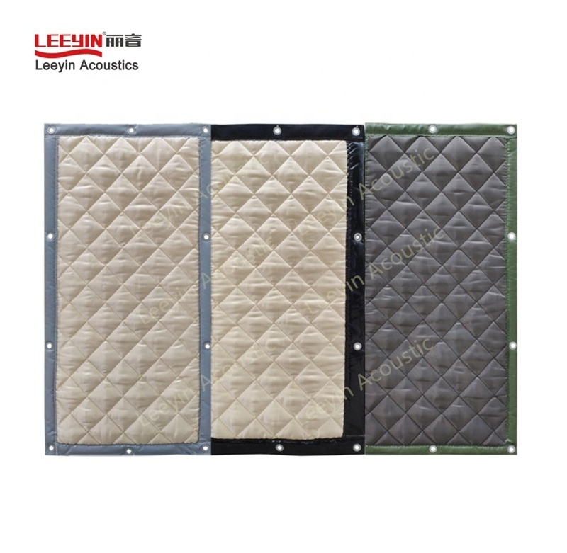 Noise Sound Insulation Blanket Construction Safety PVC Barriers Curtain Blocking Fence Barrier Sound Acoustic Barrier