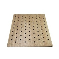 3d model design Sound Reflecting Wooden Perforated Acoustic Panel acoustical ceiling panel