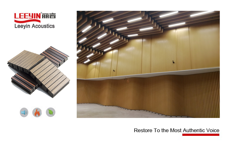 3d model design Sound Reflecting Wooden Perforated Acoustic Panel acoustical ceiling panel