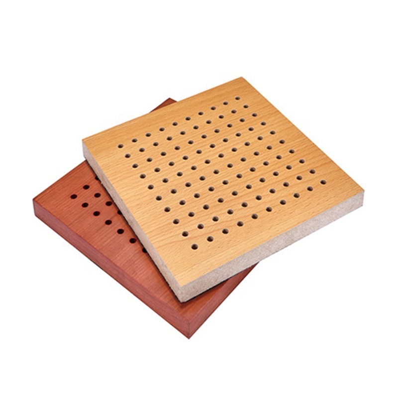 3d model design Sound Reflecting Wooden Perforated Acoustic Panel acoustical ceiling panel