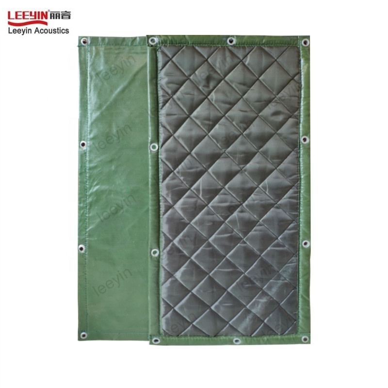 Sound Proof Curtain Sound Damping Blanket for Construction Site Sheet Sound Barrier