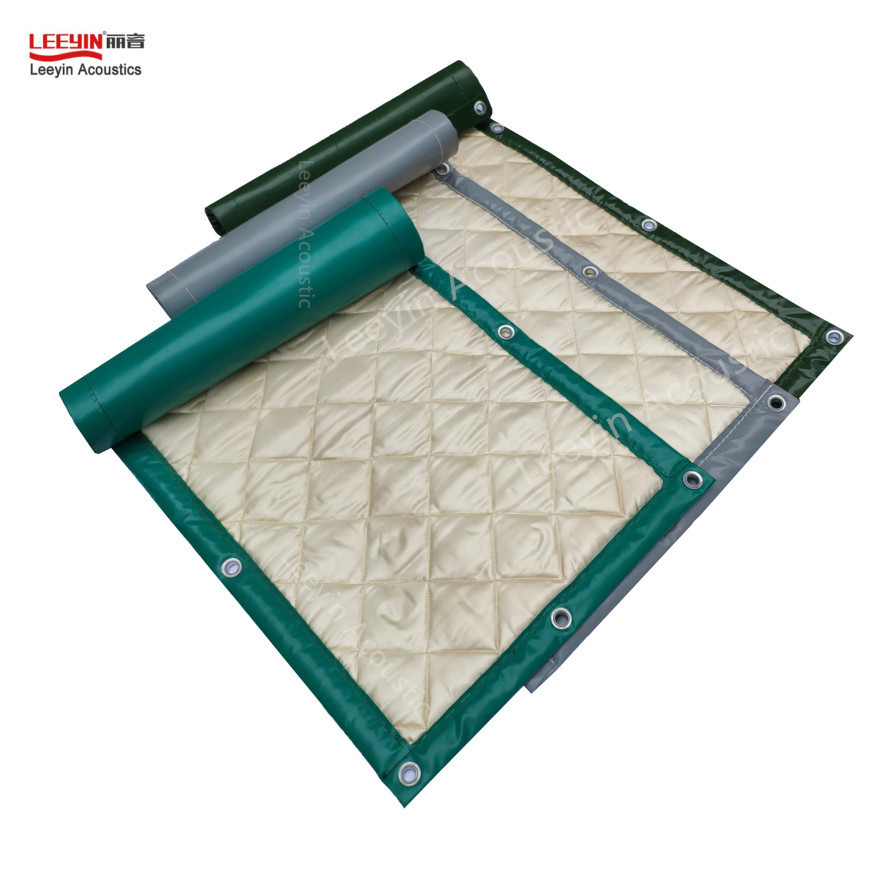 Noise Sound Insulation Blanket Construction Safety PVC Barriers Curtain Blocking Fence Barrier Sound Acoustic Barrier