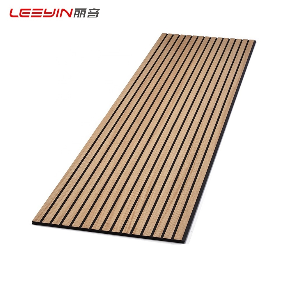 Interior Decoration Akupanel Oak Wood Slat Panel Wall Panel Wandpaneel Acoustic Panel