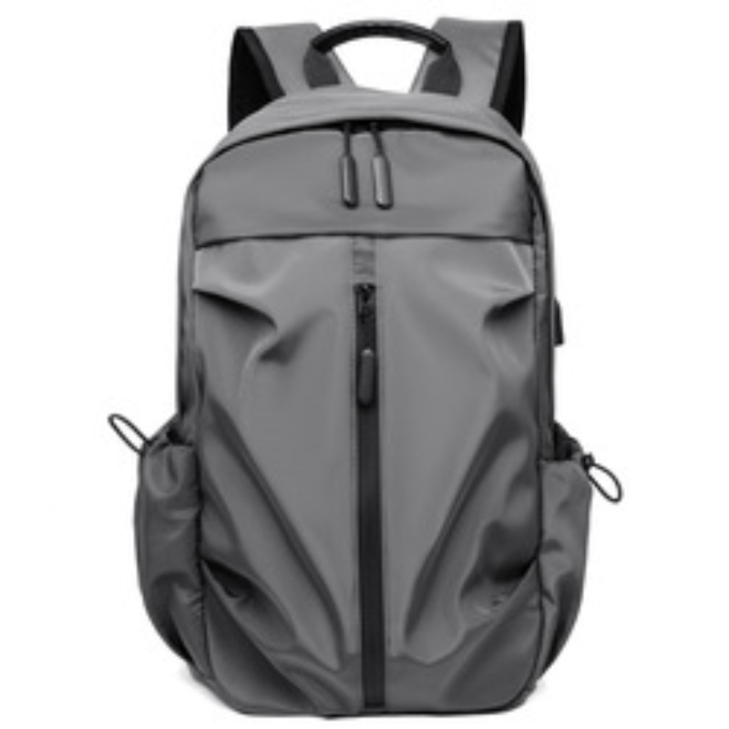 Water Resistant Private Label Men Lightweight Travel Backpack With usb Large Capacity Soft Women Black laptop backpack bag