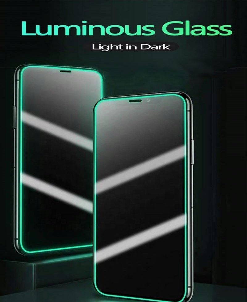 Glass Tempered Glow Glowing The In Dark Fluorescent Phone On Film Luminous Screen Protector For Iphone Samsung Mini 12 11 13 6