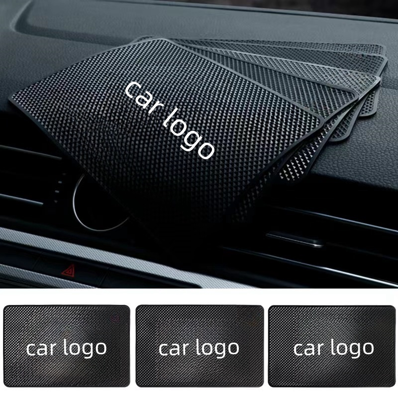 Universal Car Dashboard Non Slip Grip Sticky Pad Phone Holder Mat Anti-skid Silicone Mat Car Mat Car Interior Accessories logo