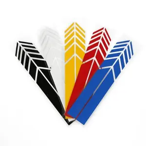 1set Car Sticker Non Fading Fashion Color Stripe Car Sticker Racing Strips Side Rear View Mirror Decor Decal Car Universal