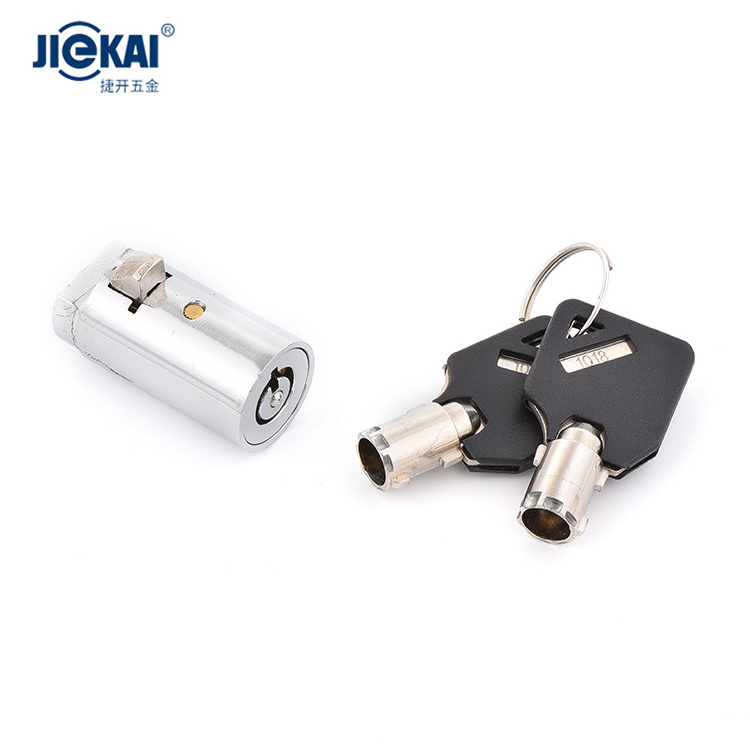 High Security JK520 Tubular Round Key Small Spring Barrel Locks for Hot Food Pizzas Lock Vending Machine