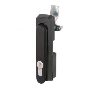 Top quality PM210 Black server rack Compression Latch Panel Push Locks Swing Door Handle Plane Lock