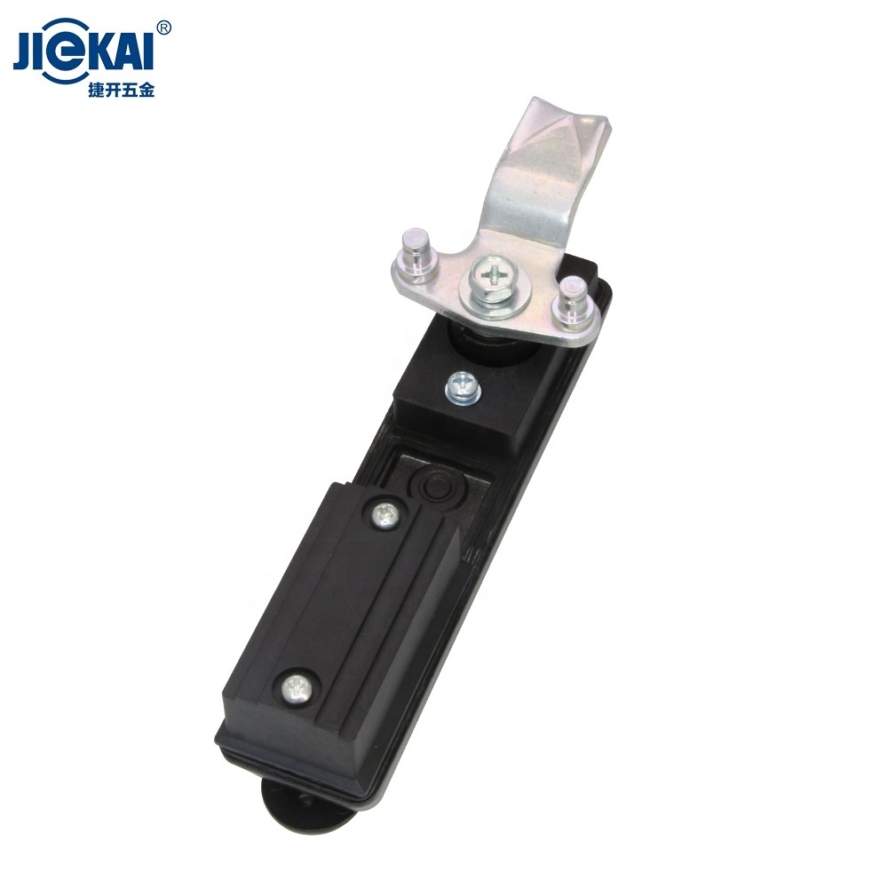 Top quality PM210 Black server rack Compression Latch Panel Push Locks Swing Door Handle Plane Lock