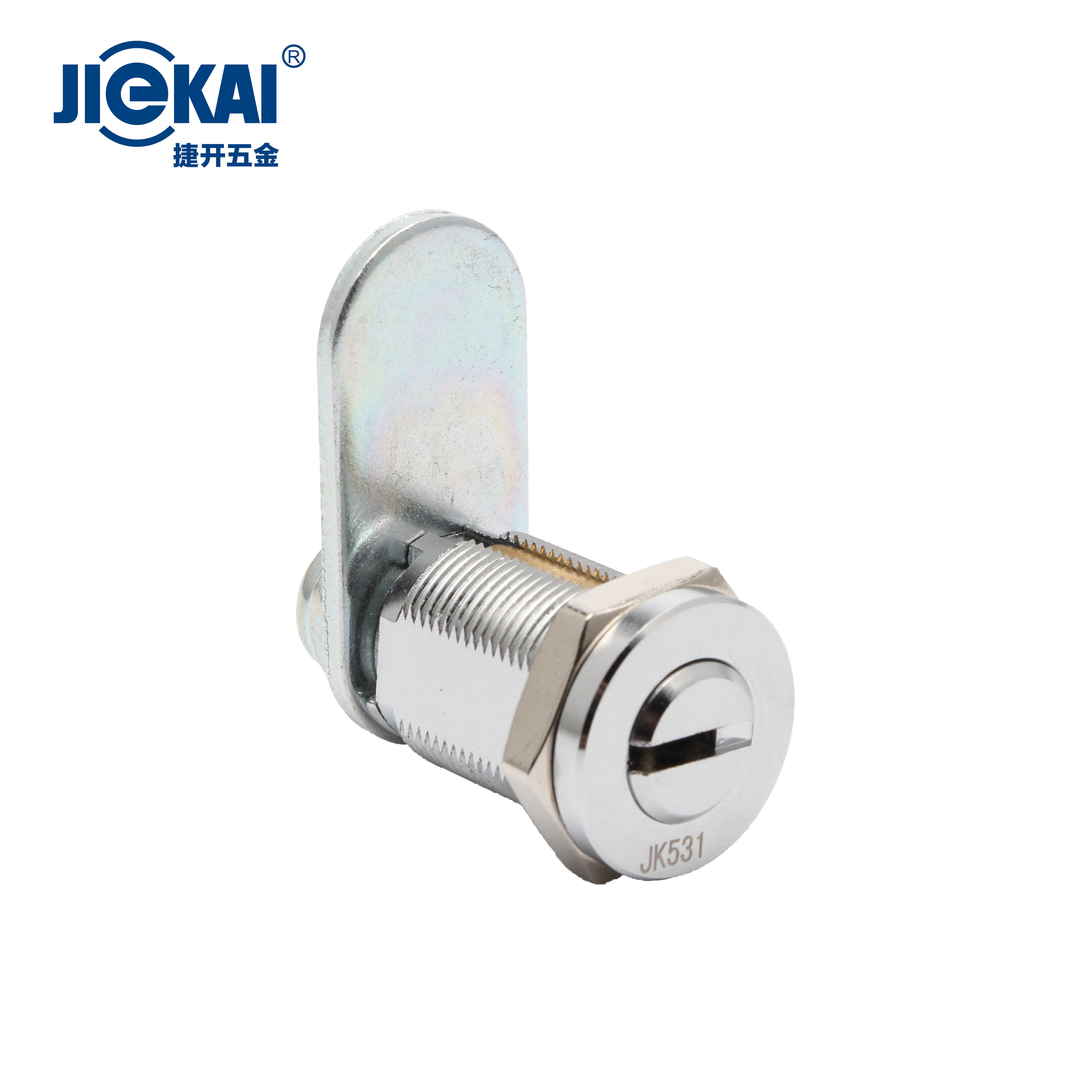 JK531 Replace RV Storage Locks Super Durable Zinc Alloy Cabinet Locker Flat Key Cam Lock