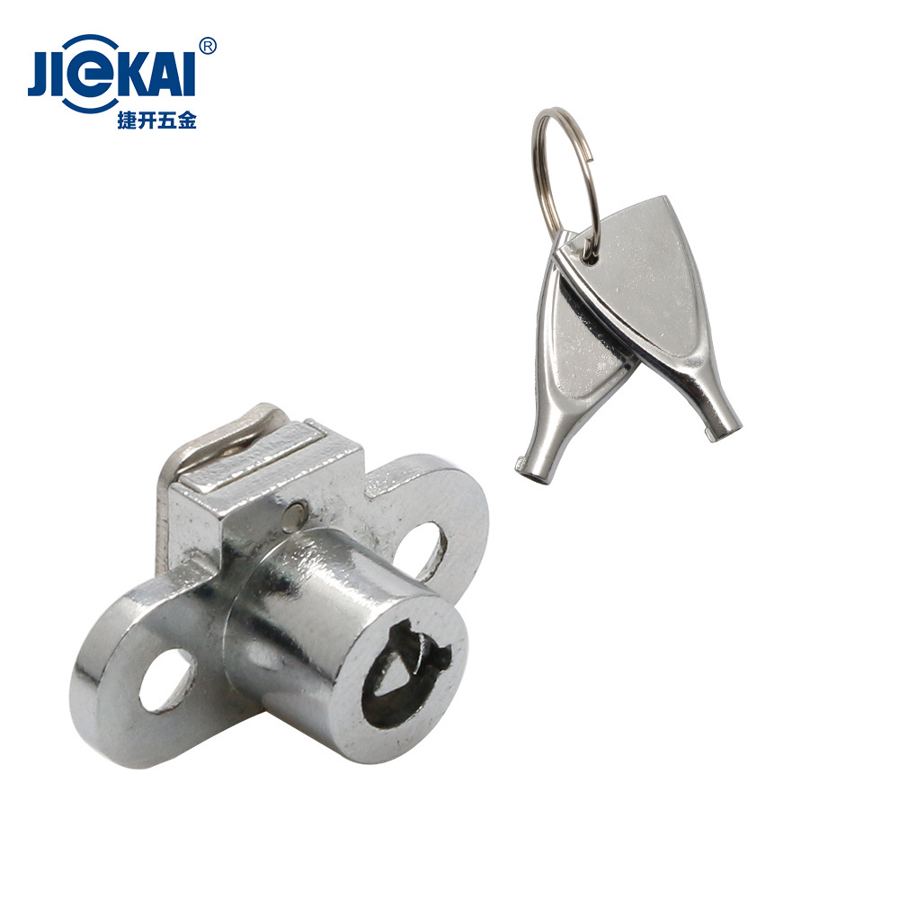 JK320 Miniature Triangle Lock AD Showcase Lock