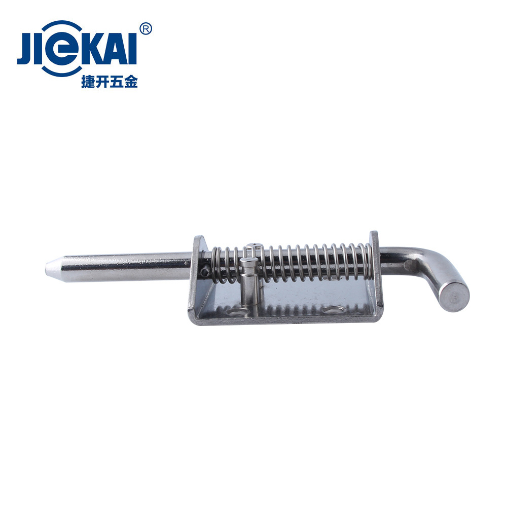 DK9072 Cabinet Boxes Spring Loaded Latch Catch Toggle Hasp Mild Steel For Sliding Door Simple Window Hardware Tool Box Lock