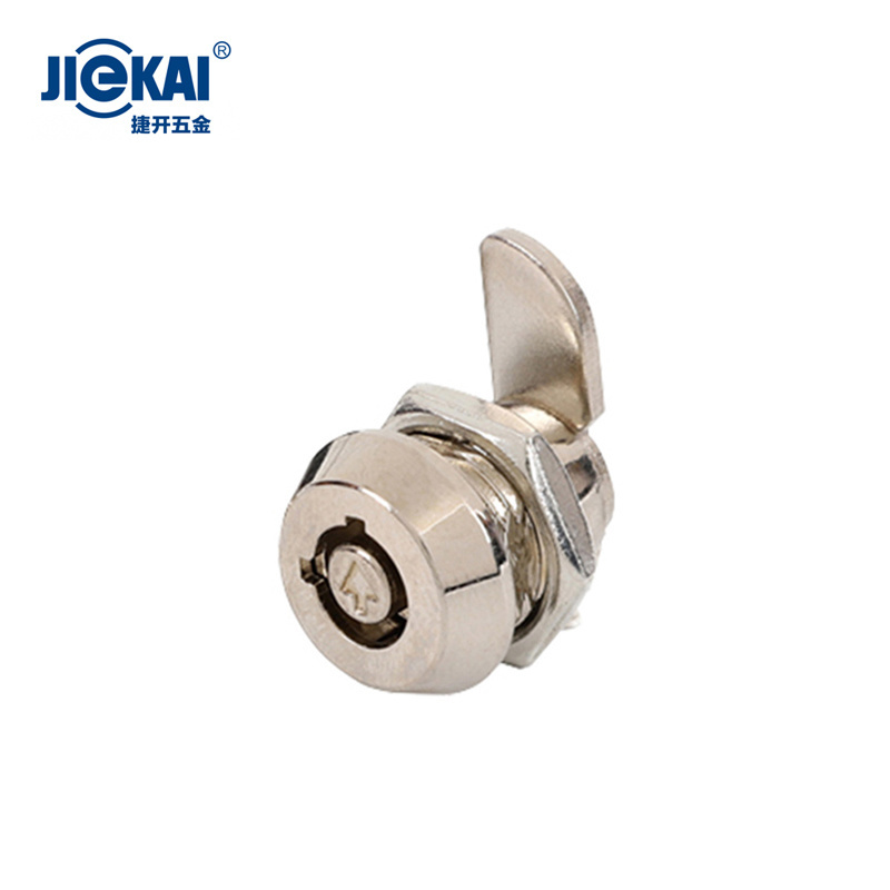 JK312 Low Price High Security Zinc Alloy Turn Cam Lock Cylinder Industrial Cabinet Locks Tubular Key Vending Machine Locks