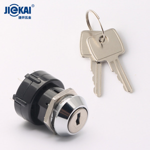 JK221 Lift Equipment Parts Elevator Base Station Lock 19mm Key Switch Power Lock