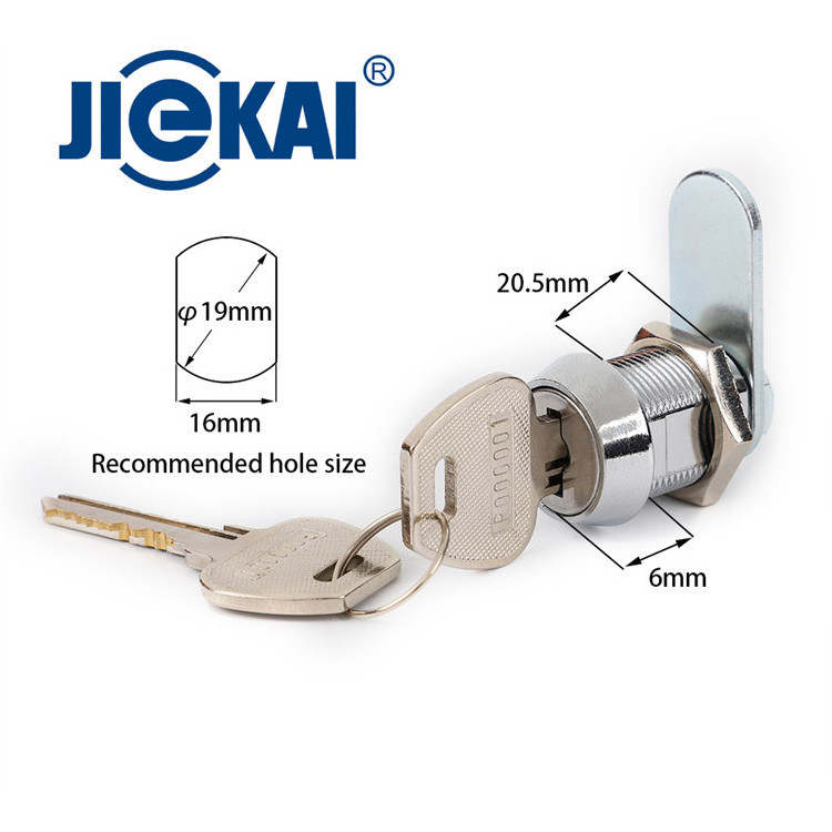 JK518 Vending Machine Mailbox Cam Lock And Master  Key