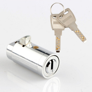 High security JK520 Zinc Alloy Cam Lock 19mm Keyed Cam Lock for Cabinets and Vending Machines