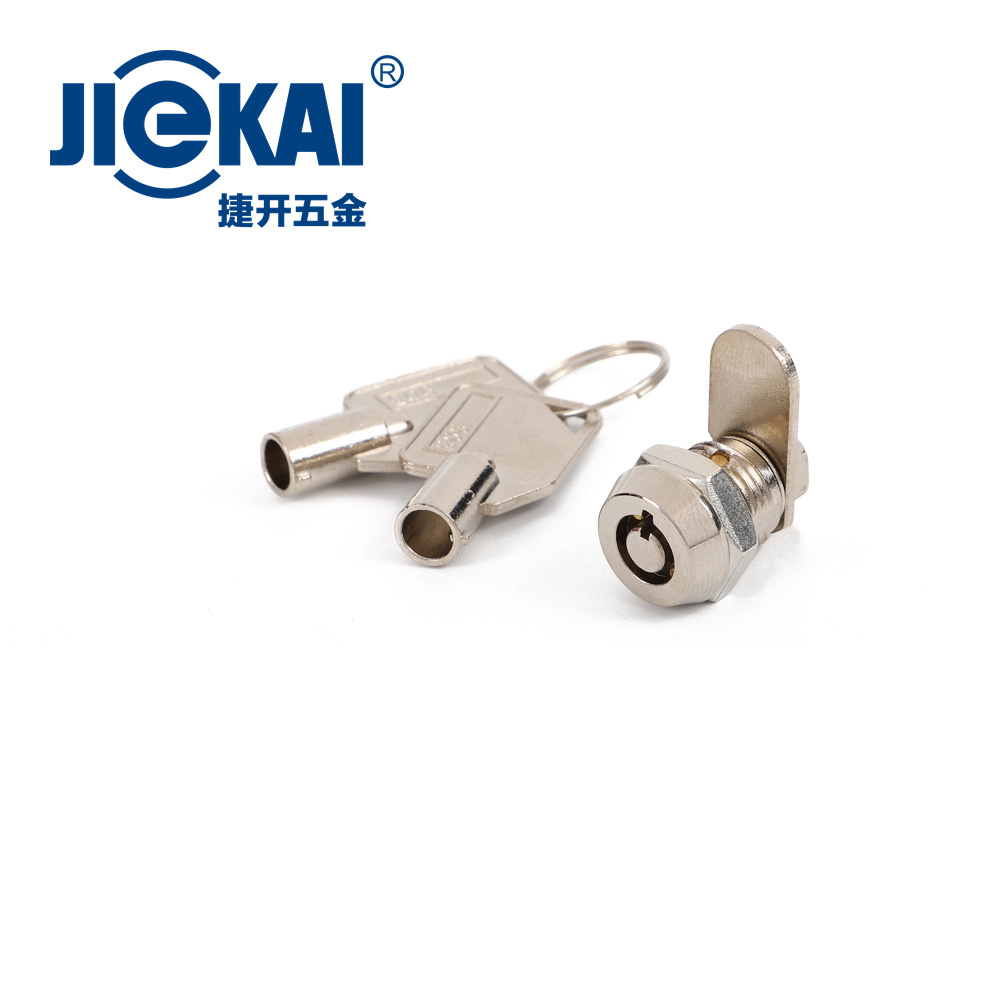 High Security JK306 Micro Mini Quarter Turn Latch Mailbox Metal Cabinet Tubular Rotatable Tongue Cam Lock 10mm