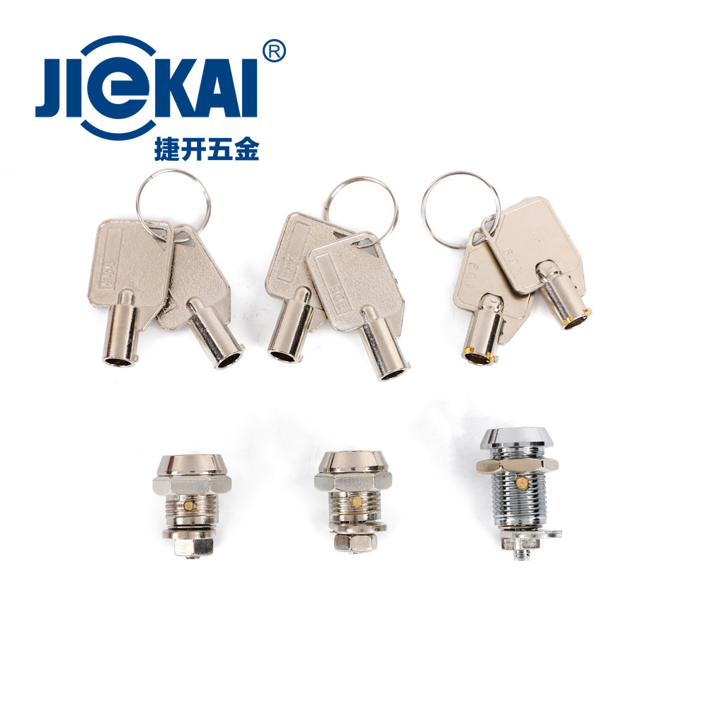 High Security JK306 Micro Mini Quarter Turn Latch Mailbox Metal Cabinet Tubular Rotatable Tongue Cam Lock 10mm