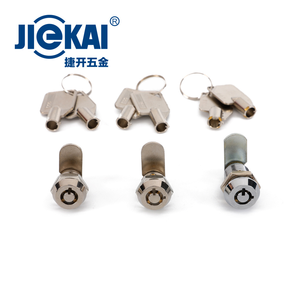 High Security JK306 Micro Mini Quarter Turn Latch Mailbox Metal Cabinet Tubular Rotatable Tongue Cam Lock 10mm