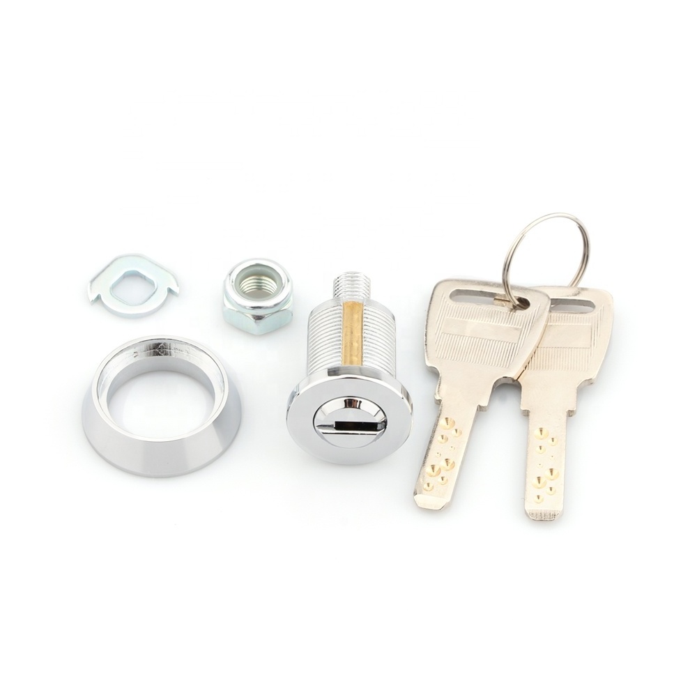 Guangdong JK531 All Brass with Dimple Key Cam Lock for Outdoor Payment Terminal Enables