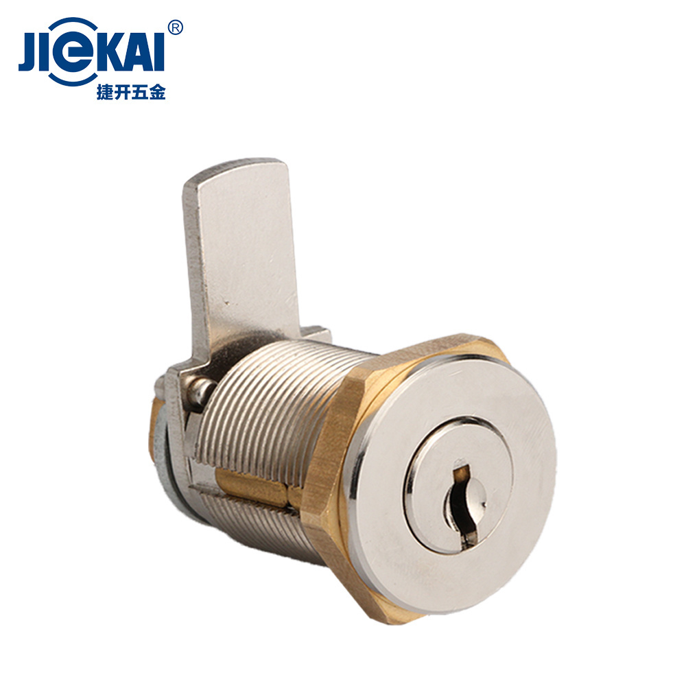 JK628 High Security Hidden Furniture Cabinet Cam Lock Door Lock Mini Stainless Steel Tubular Cam Lock with Key