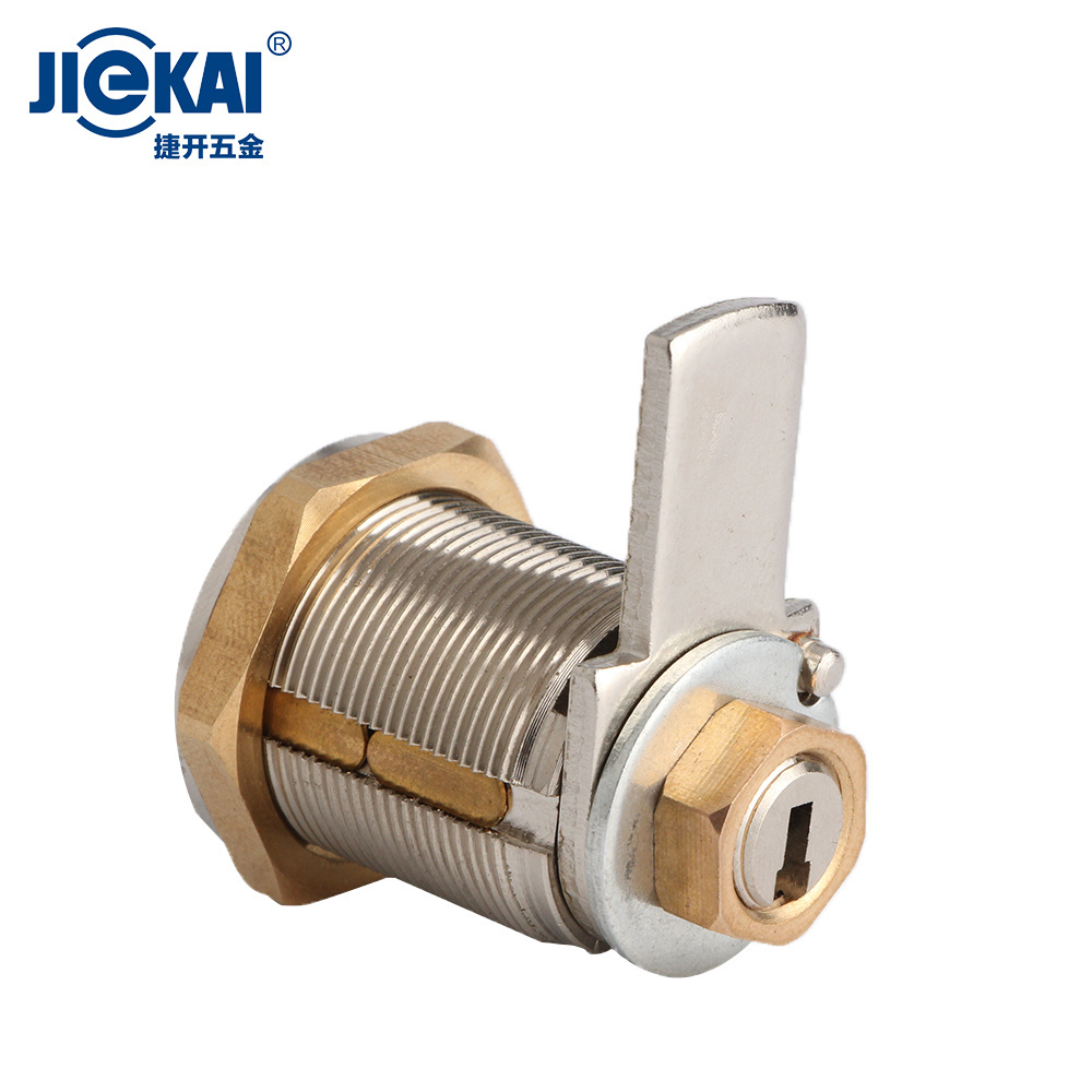 JK628 High Security Hidden Furniture Cabinet Cam Lock Door Lock Mini Stainless Steel Tubular Cam Lock with Key