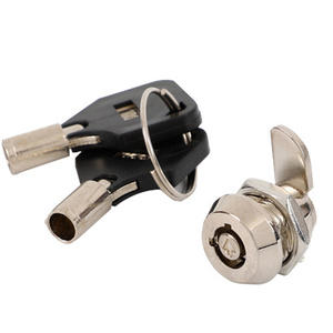 High quality JK312 mini 10mm small miniature tubular key pin cam lock fittings carry key